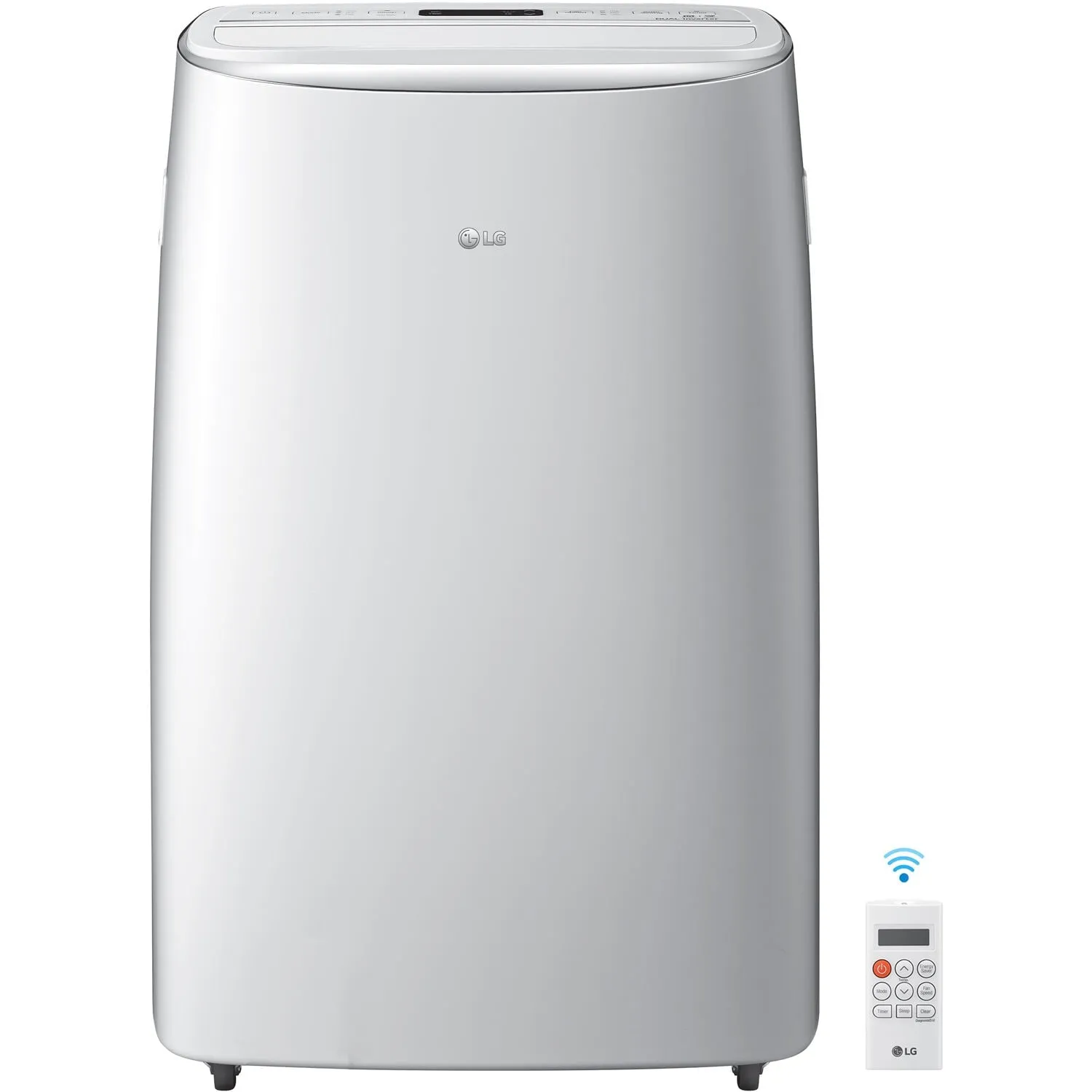 LG Electronics LP1419IVSM 14,000 BTU (10,000 BTU, DOE) Portable Air Conditioner, Wi-Fi with LCD Remote in White