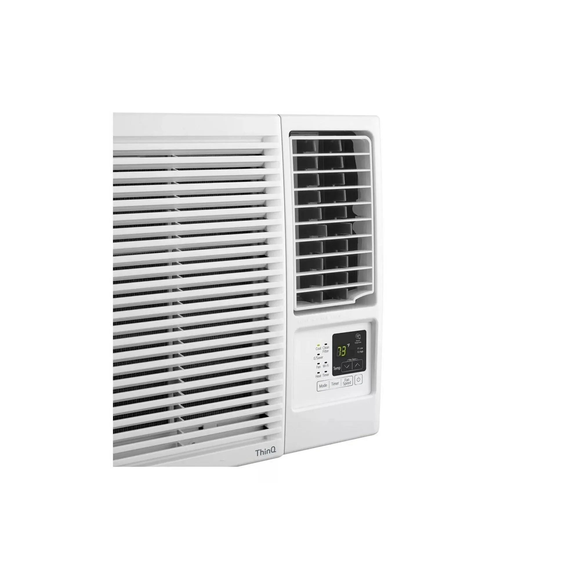 LG LW8023HRSM 7,600 BTU 115-Volt Window Air Conditioner with Cool, Heat and Wi-Fi Control in White