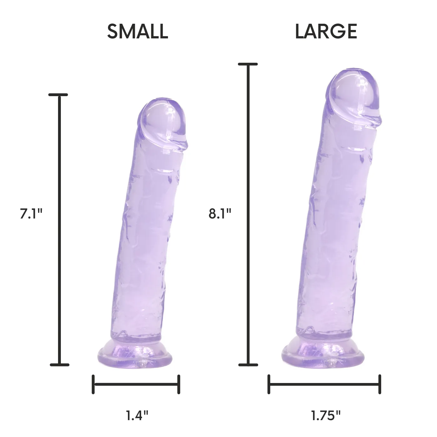 Lifelike Rideable Suction Cup G-Spot Dildo