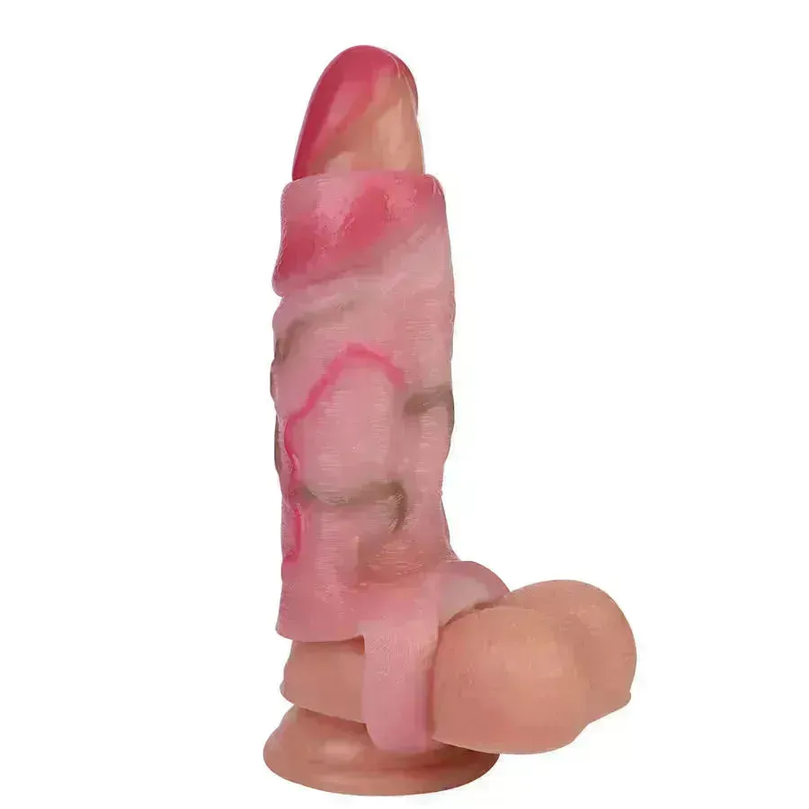 Lifelike Silicone Penis Sleeve