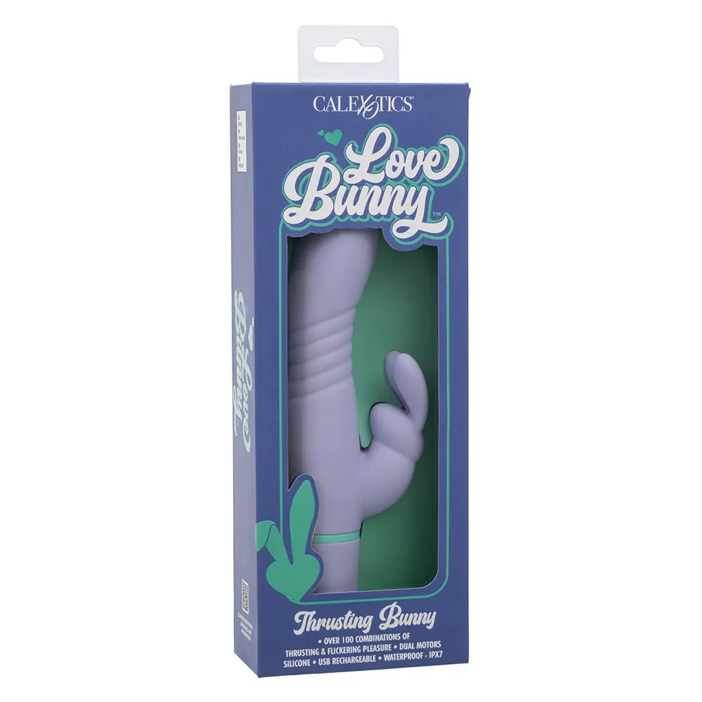 Love Bunny Thrusting Bunny Silicone G-Spot Rabbit Vibrator