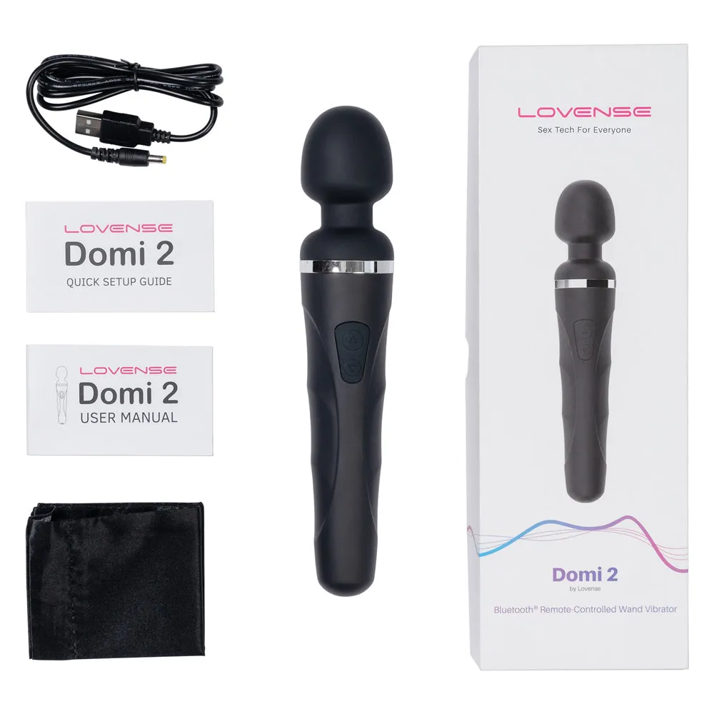 Lovense Domi 2 Bluetooth Wand Vibrator