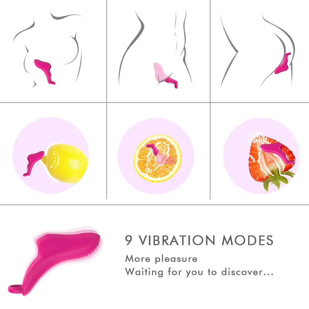 Magic Finger Vibrator Clitoral Vagina Masturbator Toys Remote Control