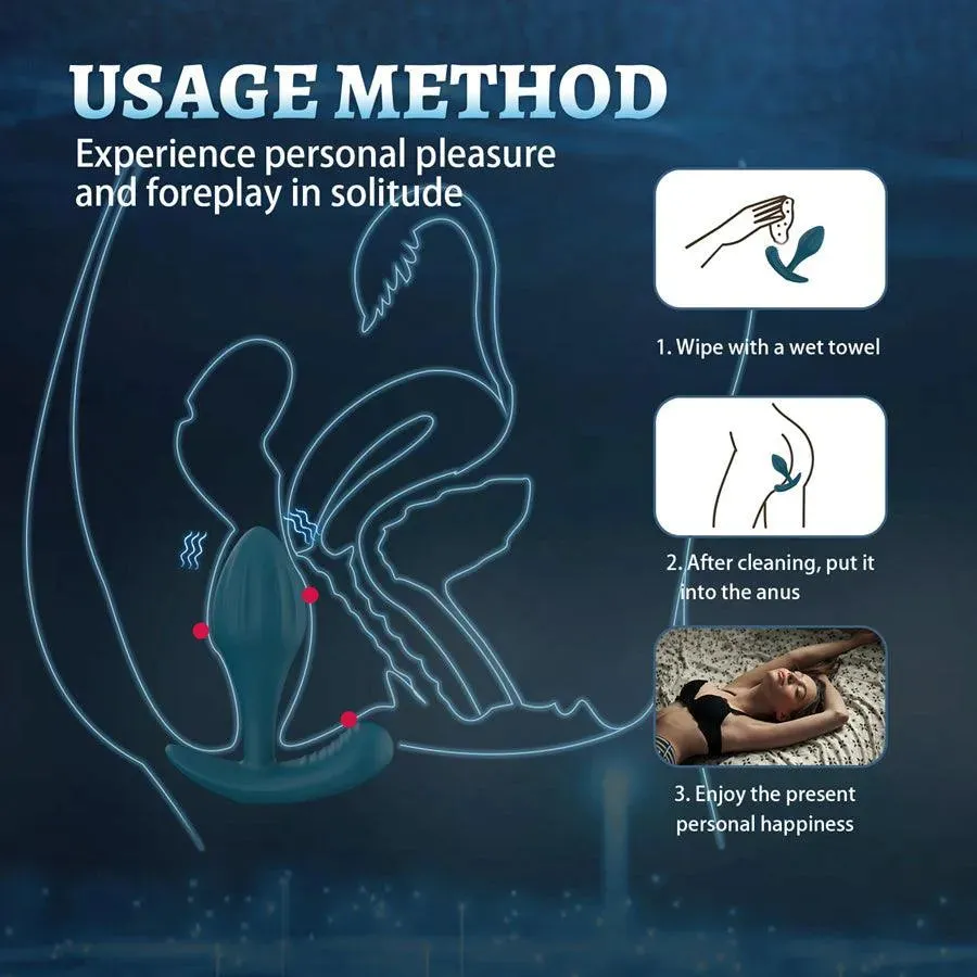 Maiya Smart APP Controlled Vibrating Anal Plug