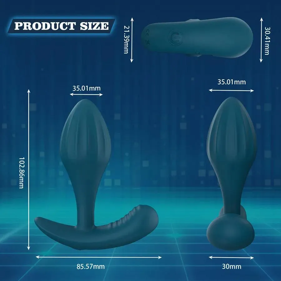Maiya Smart APP Controlled Vibrating Anal Plug