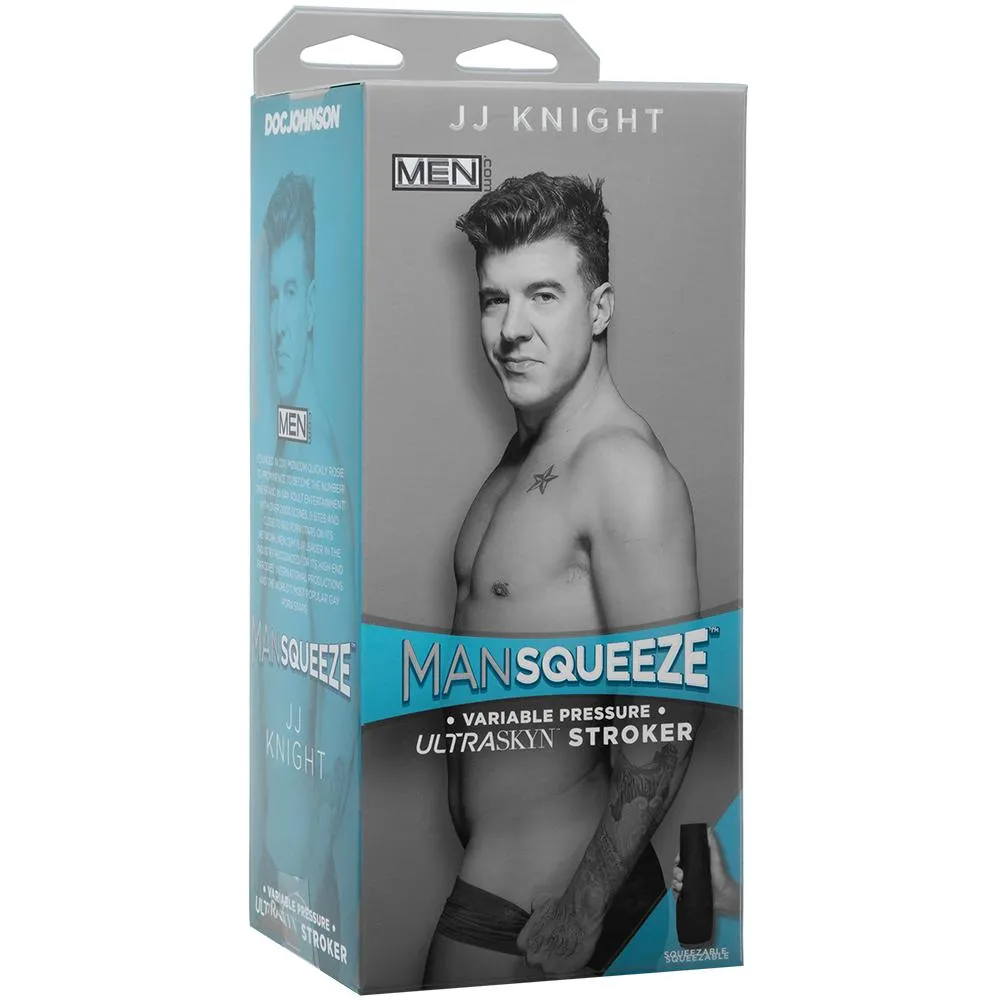 Man Squeeze JJ Knight Ass Stroker