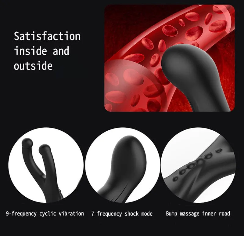 Massager Rotating Anal Vibrator Male Masturbator Butt Plug Vibrators