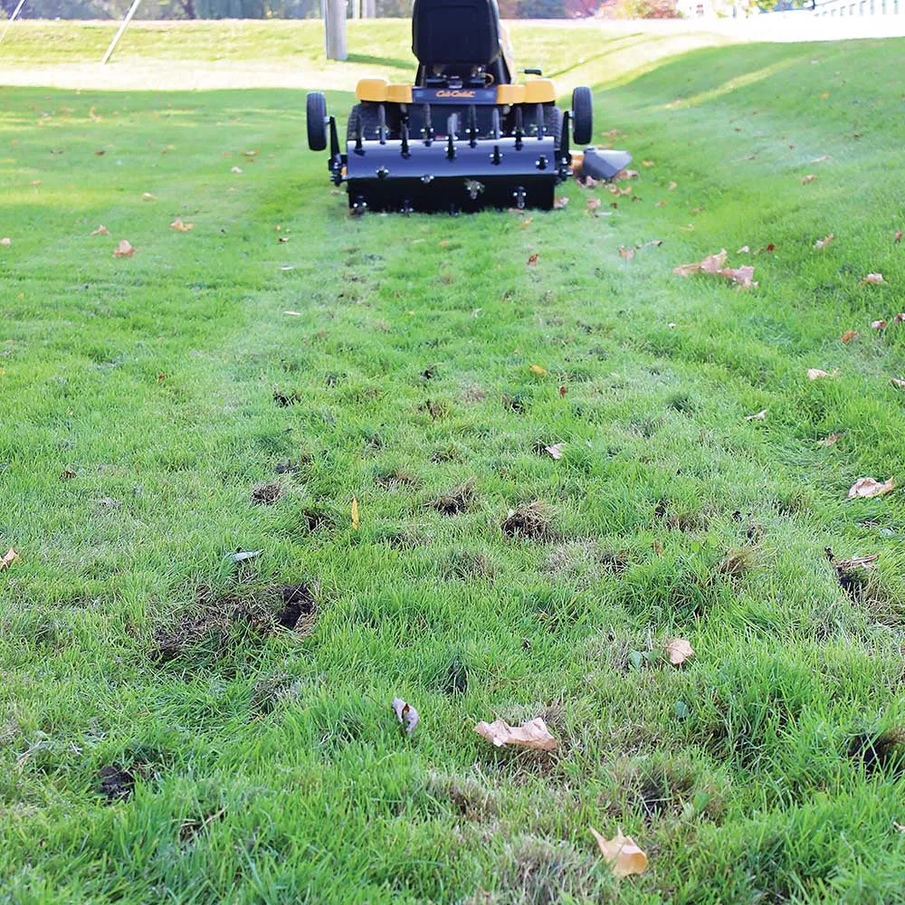 Maxim MSP36.MAX 36" Plug Aerator Tow-Behind w/ 24 Gallon Drum