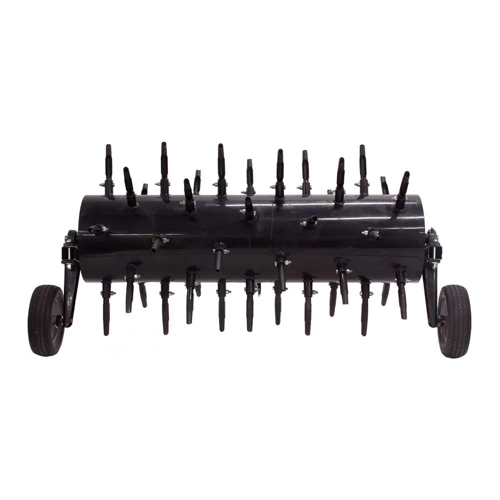 Maxim MSP36.MAX 36" Plug Aerator Tow-Behind w/ 24 Gallon Drum