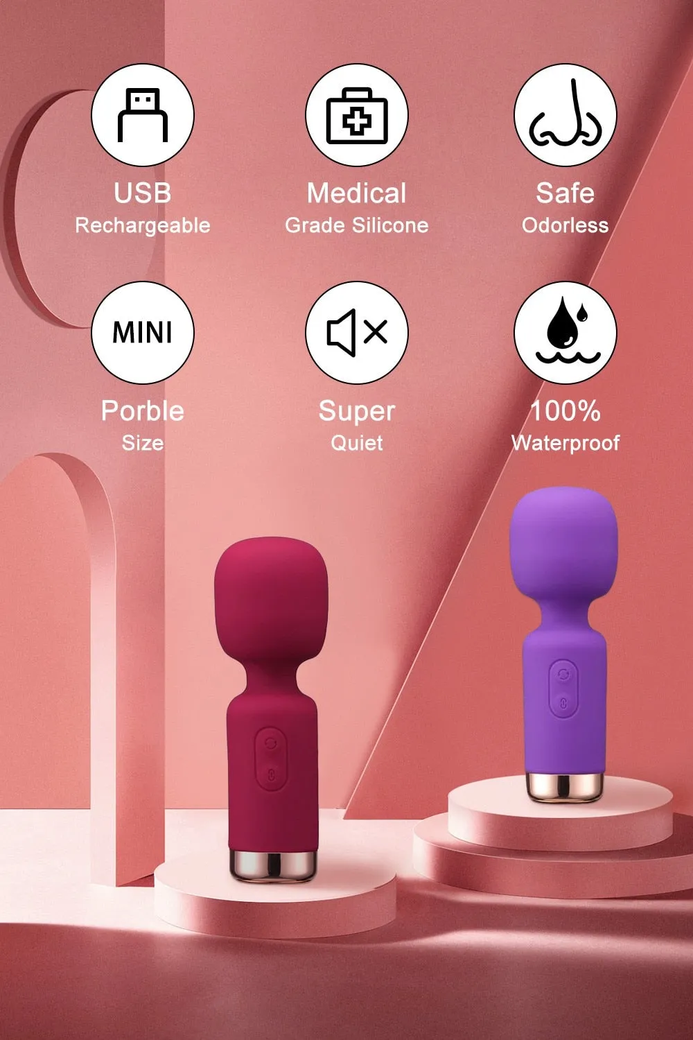 Mini Wand Vibrator