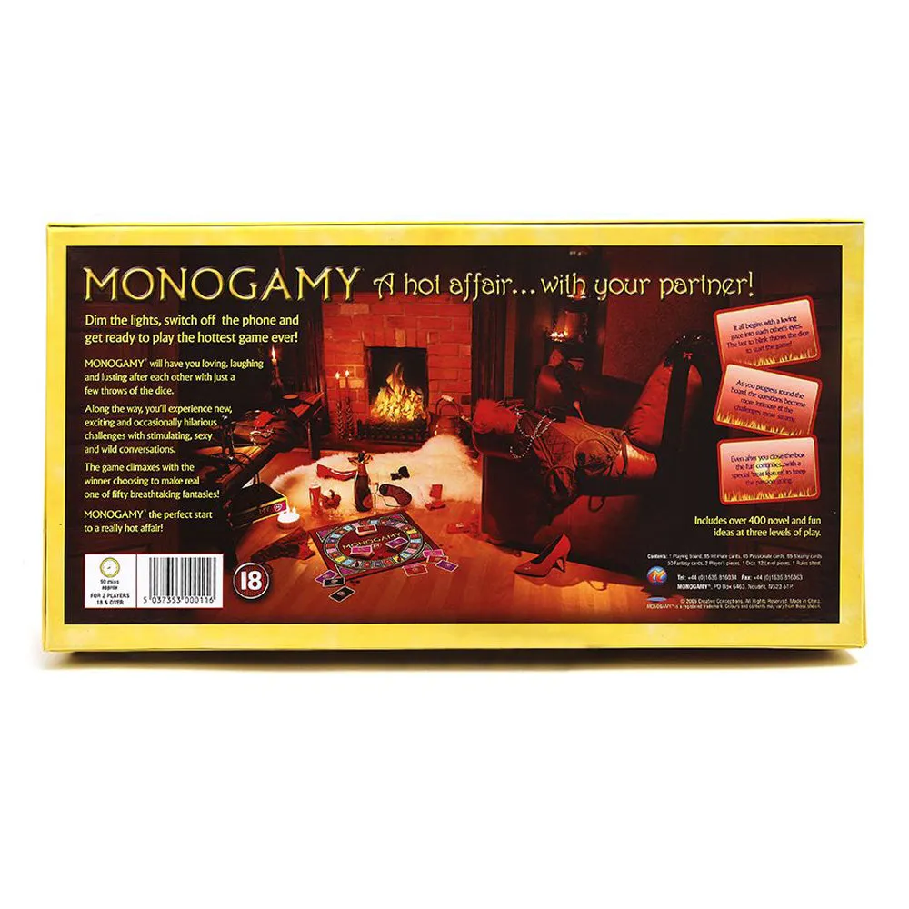 Monogamy Adult Board Game