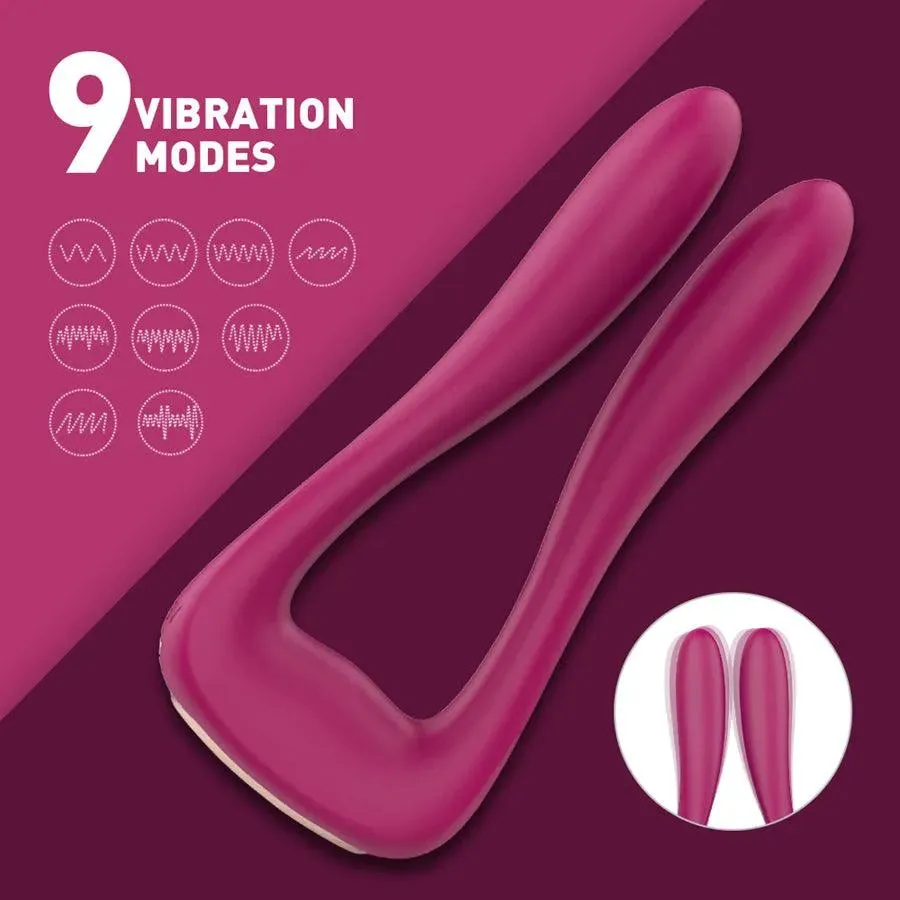 Multiple Function Bunny Ear Vibrator