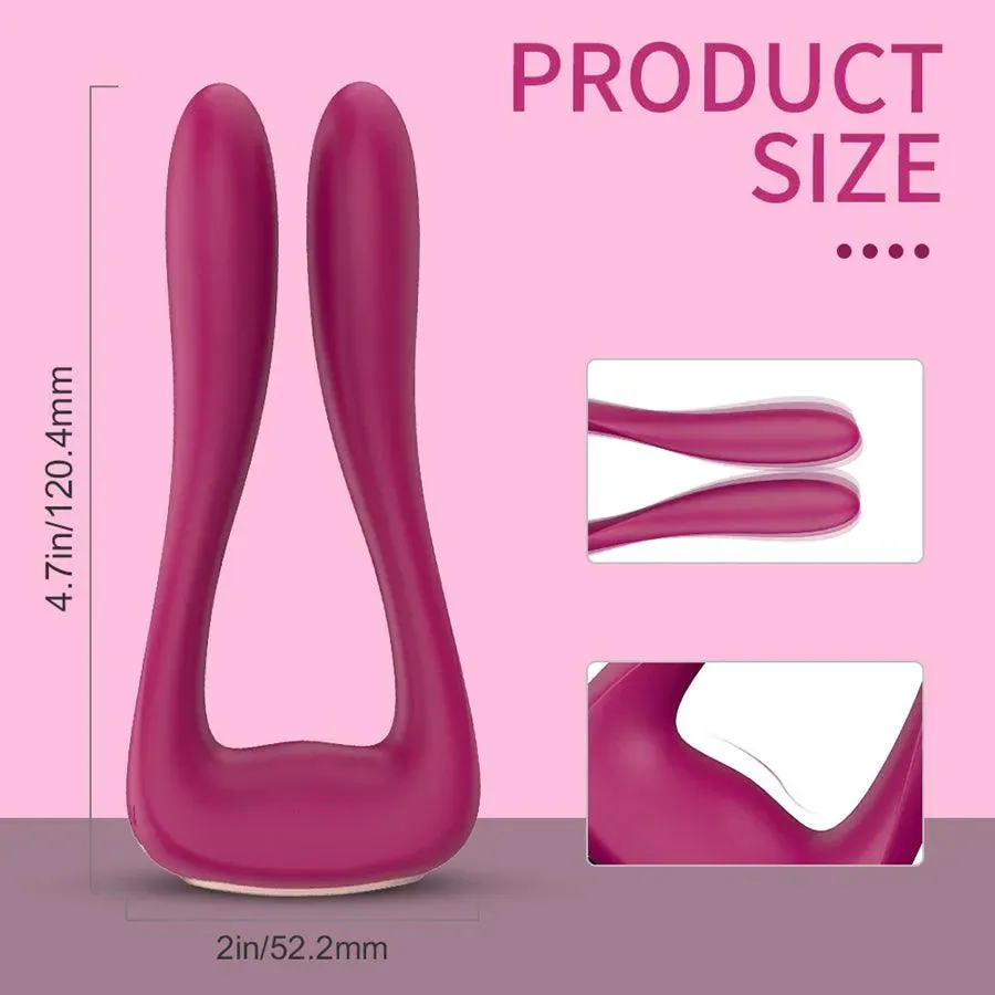 Multiple Function Bunny Ear Vibrator
