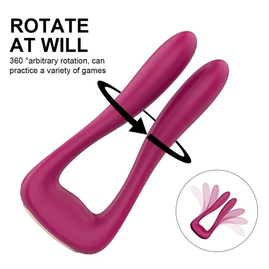Multiple Function Bunny Ear Vibrator