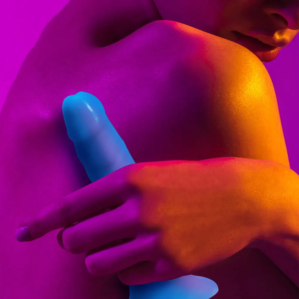 Neo Elite 6" Dual-Density Silicone Cock Dildo