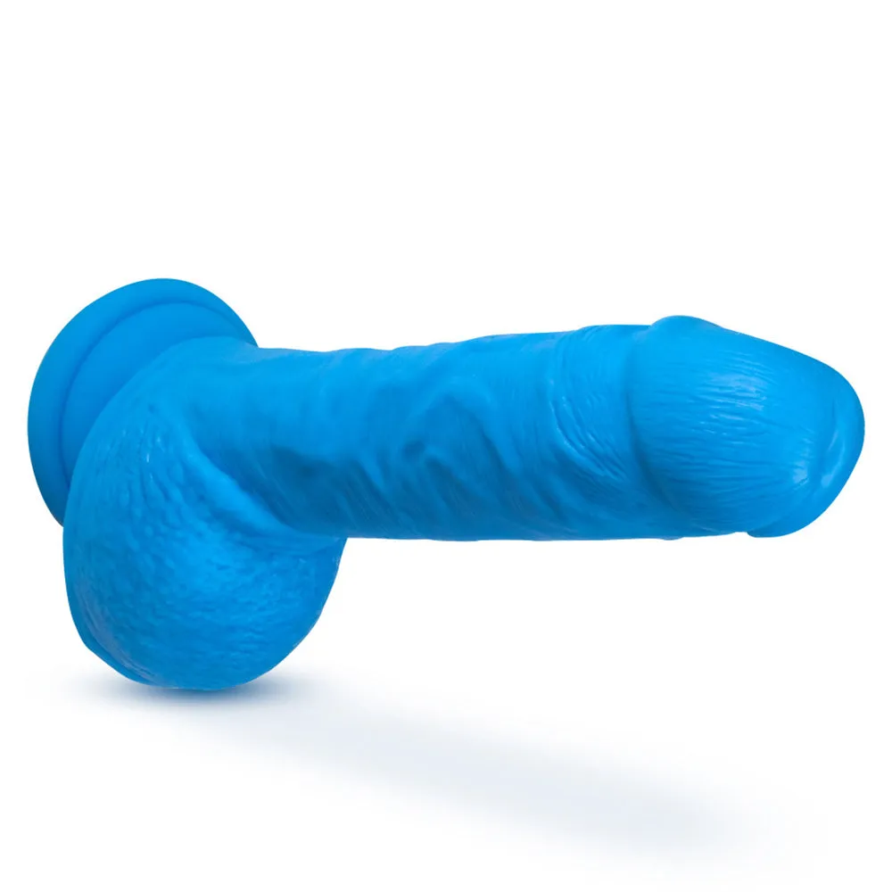 Neo Elite 9" Silicone Dual Density Cock & Balls Dildo