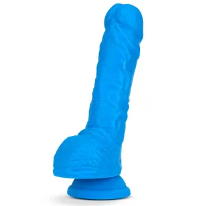 Neo Elite 9" Silicone Dual Density Cock & Balls Dildo