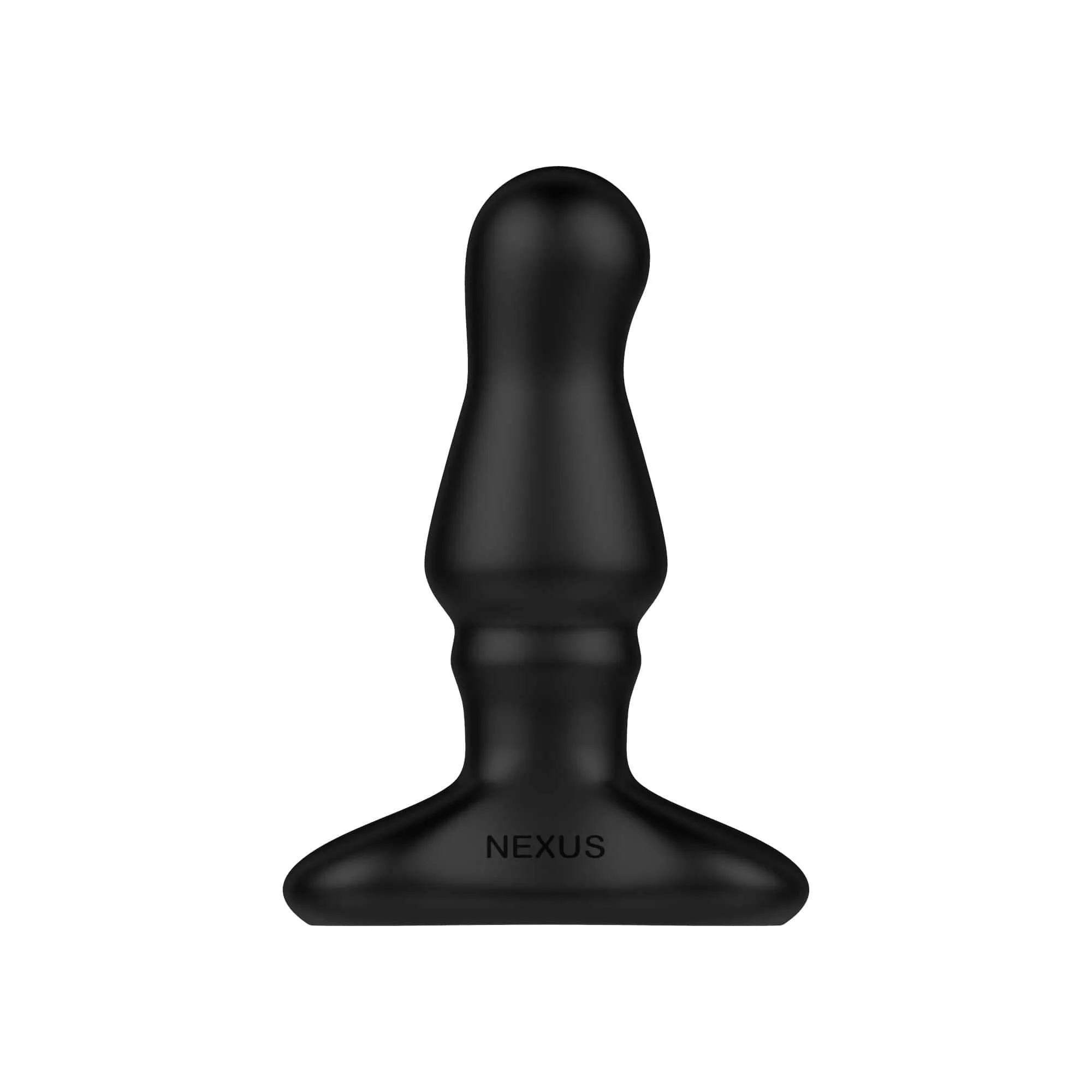 Nexus - Bolster Rechargeable Inflatable Prostate Butt Plug with Remote Control (Black)