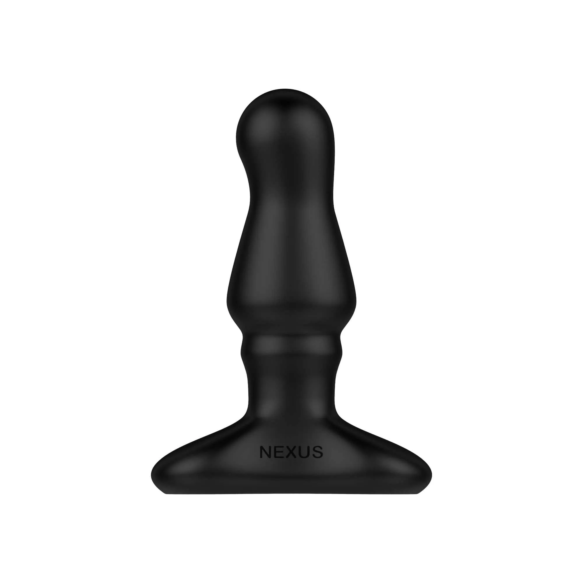 Nexus - Bolster Rechargeable Inflatable Prostate Butt Plug with Remote Control (Black)