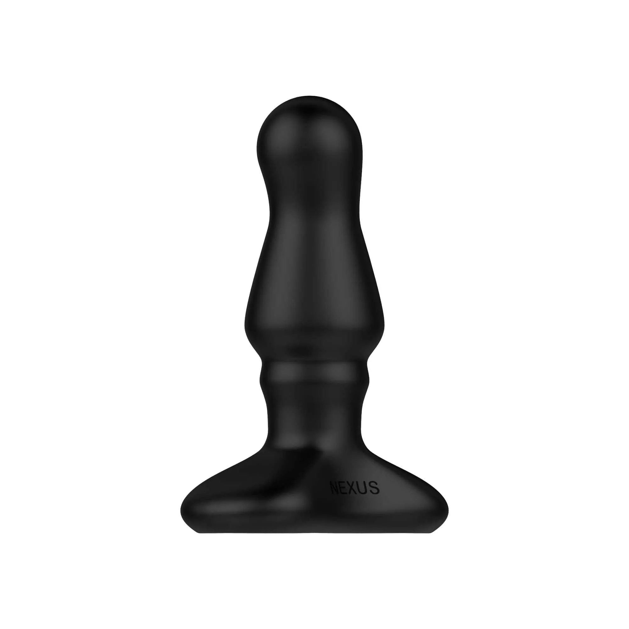 Nexus - Bolster Rechargeable Inflatable Prostate Butt Plug with Remote Control (Black)