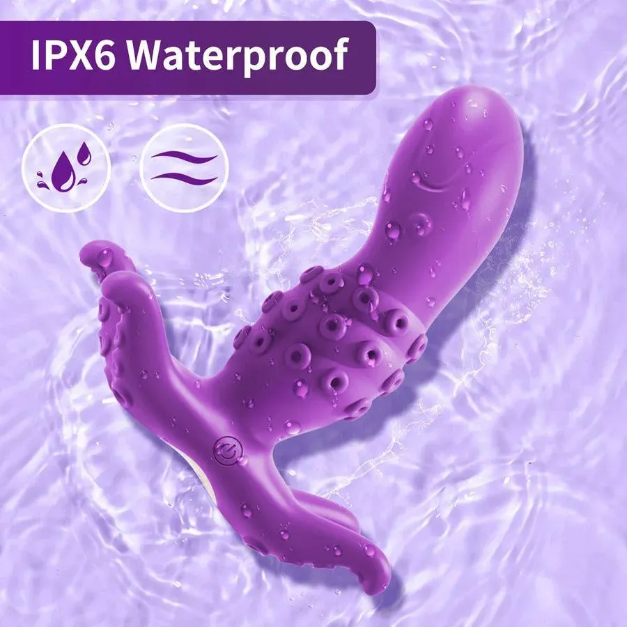 Octopus Remote Control Bluetooth Panty Vibrator
