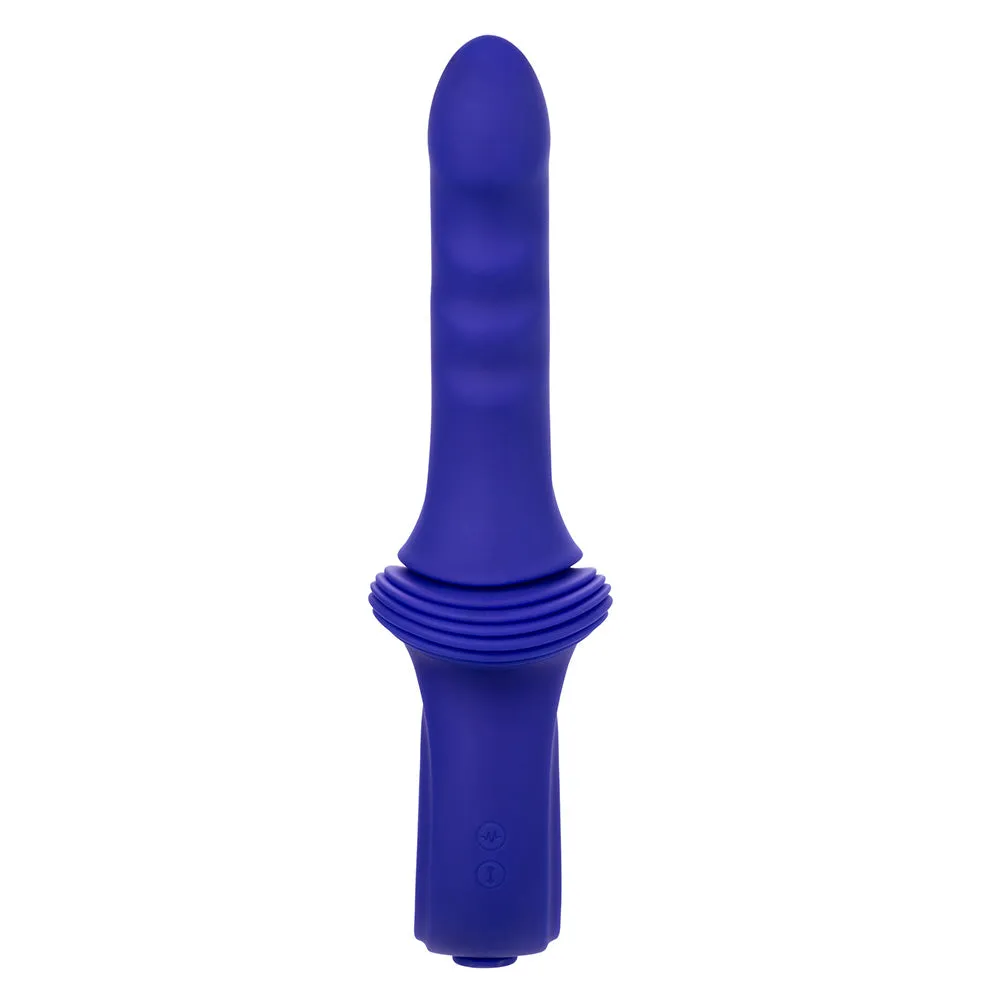 Overdrive Ridged Thruster Remote Control Sex Machine & Suction Mount