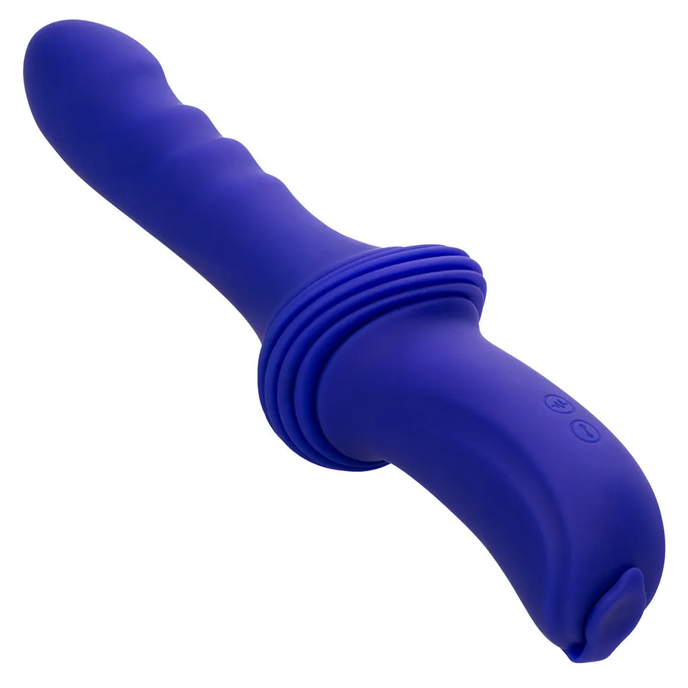 Overdrive Ridged Thruster Remote Control Sex Machine & Suction Mount