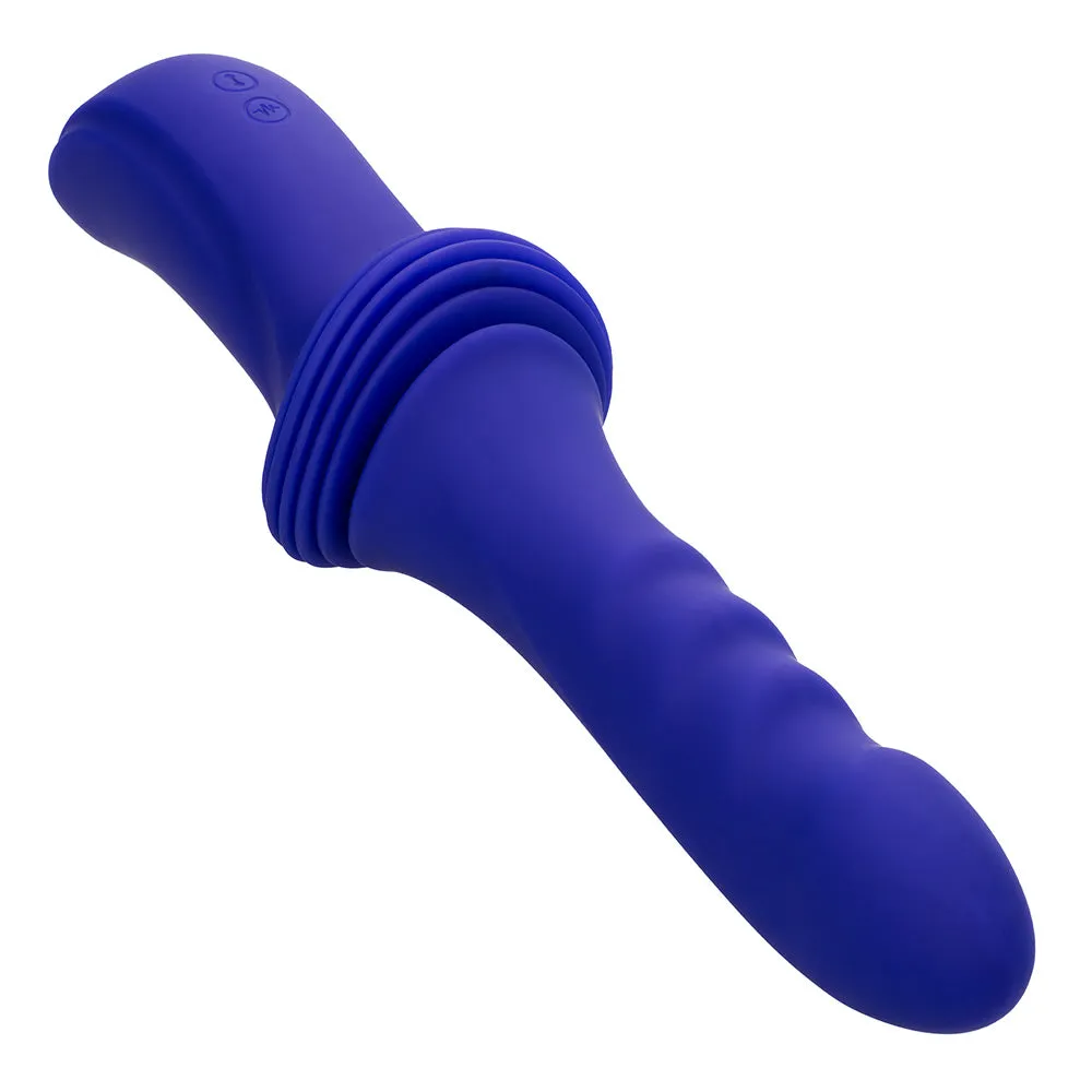 Overdrive Ridged Thruster Remote Control Sex Machine & Suction Mount