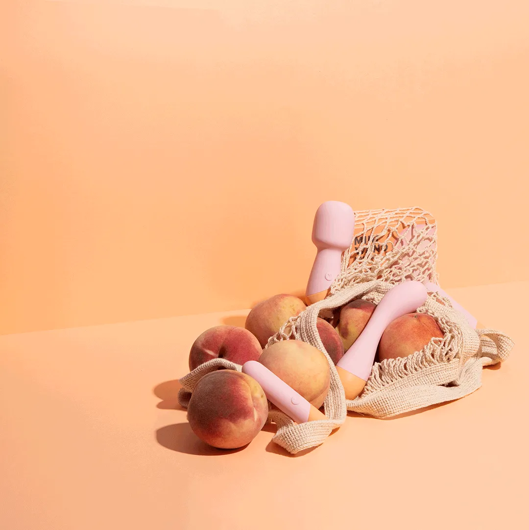 Peachy Rechargeable Mini Wand Vibrator