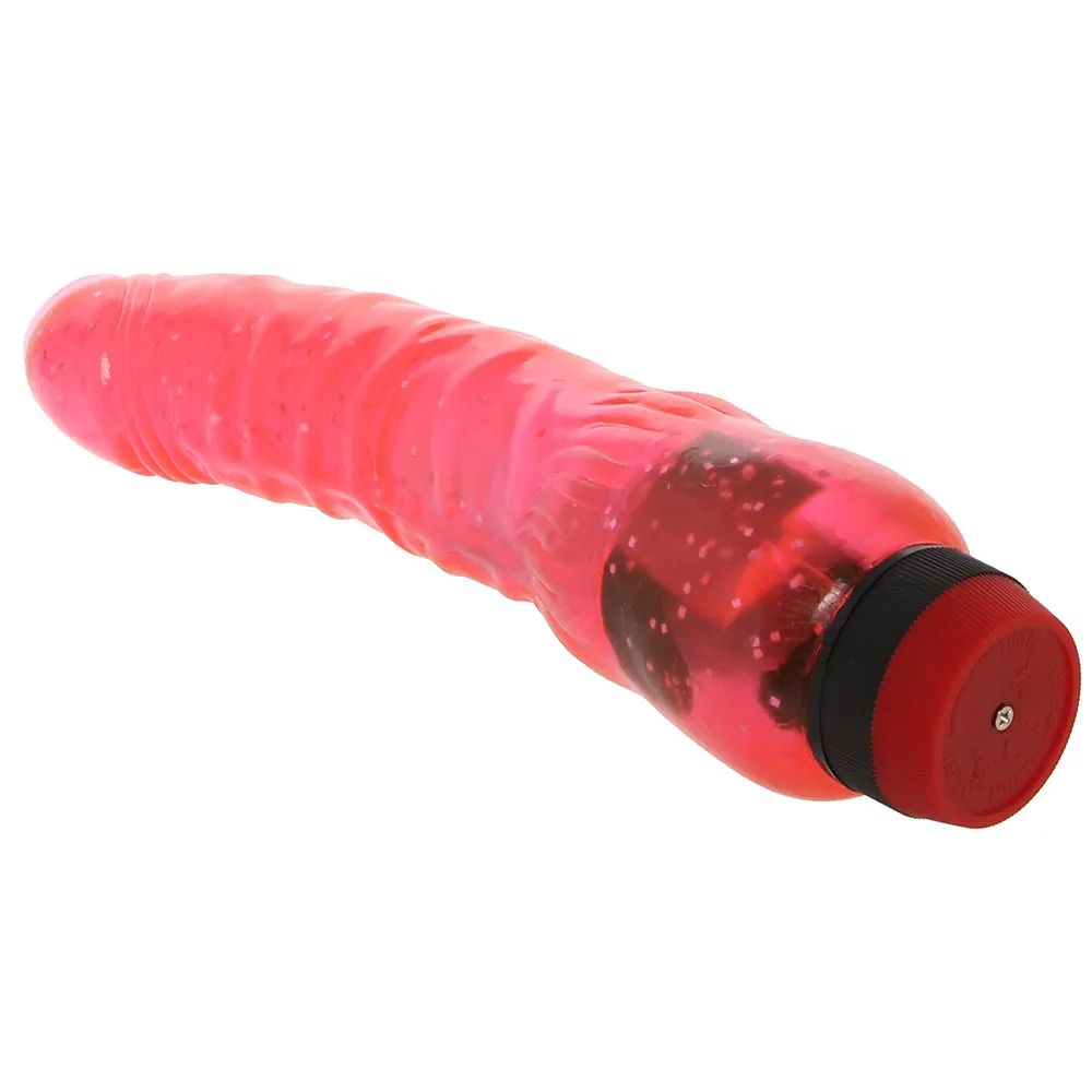 PinkCherry Hot Pink Curved Penis in Pink