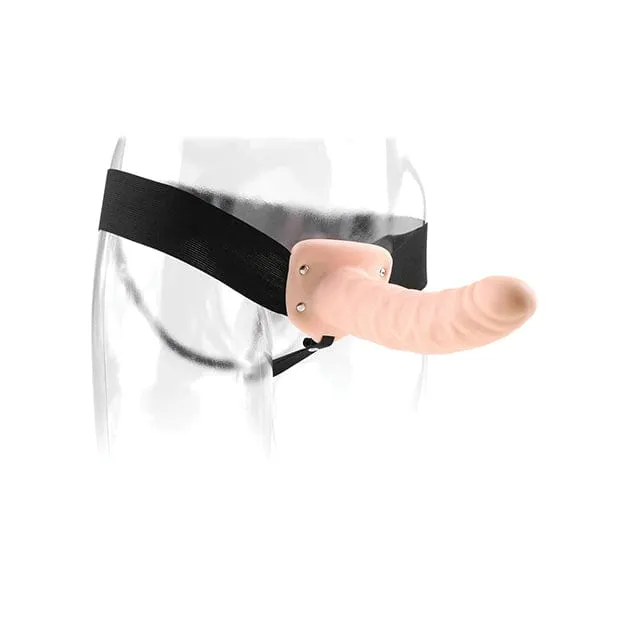 Pipedream - Fetish Fantasy Series Hollow Strap On with Dildo 8" (Flesh)