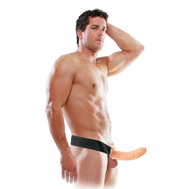 Pipedream - Fetish Fantasy Series Hollow Strap On with Dildo 8" (Flesh)