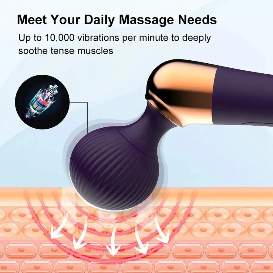 Portable Handheld Vibrating Wand Massager