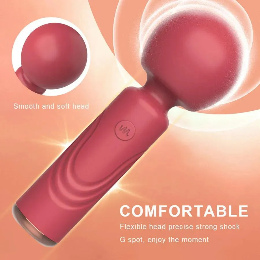 Powerful Mini Wand Vibrator for Women