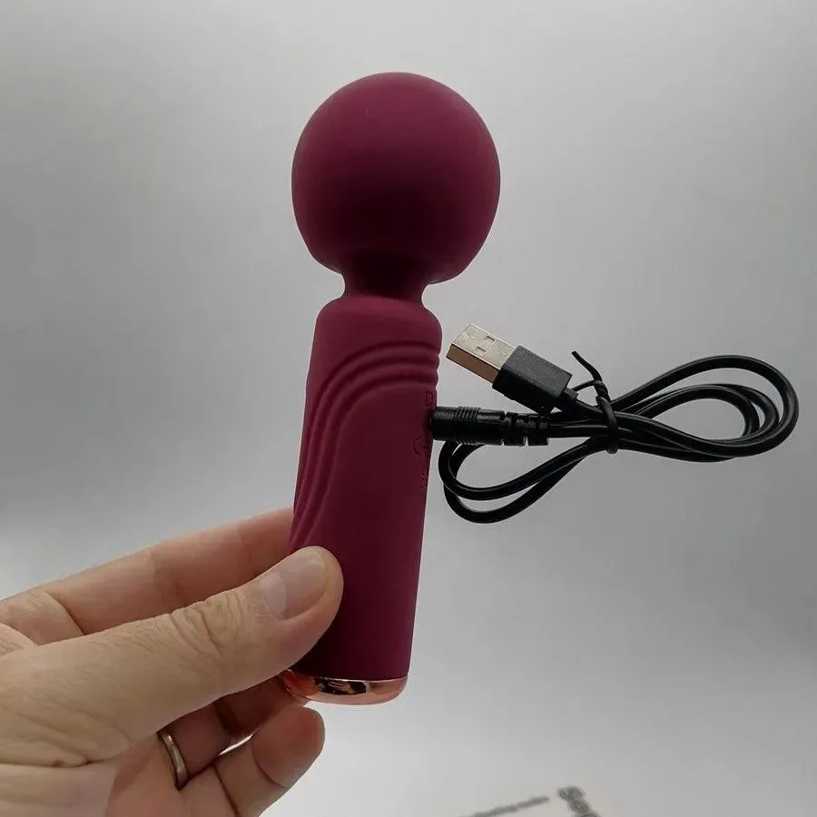 Powerful Mini Wand Vibrator for Women