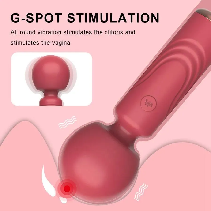 Powerful Mini Wand Vibrator for Women