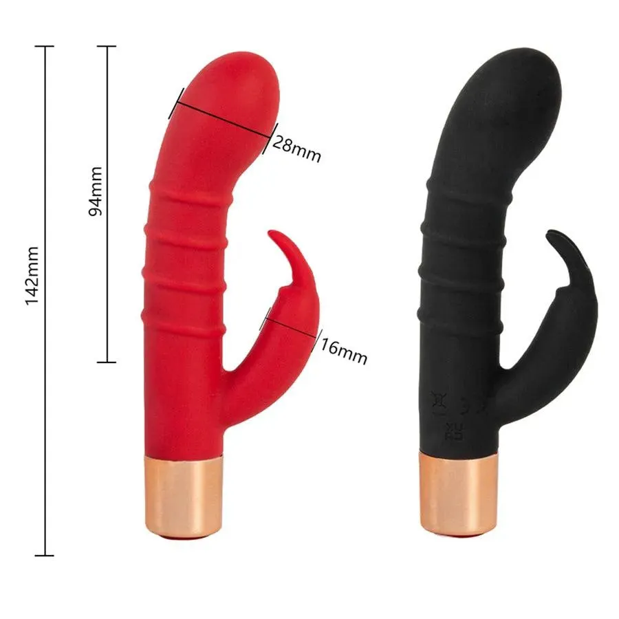 Premium Mini Threaded Rabbit Vibrator