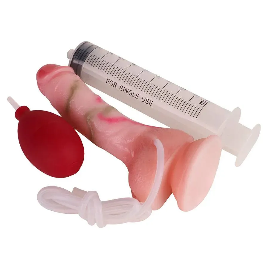 Premium Silicone Cumming Dildo