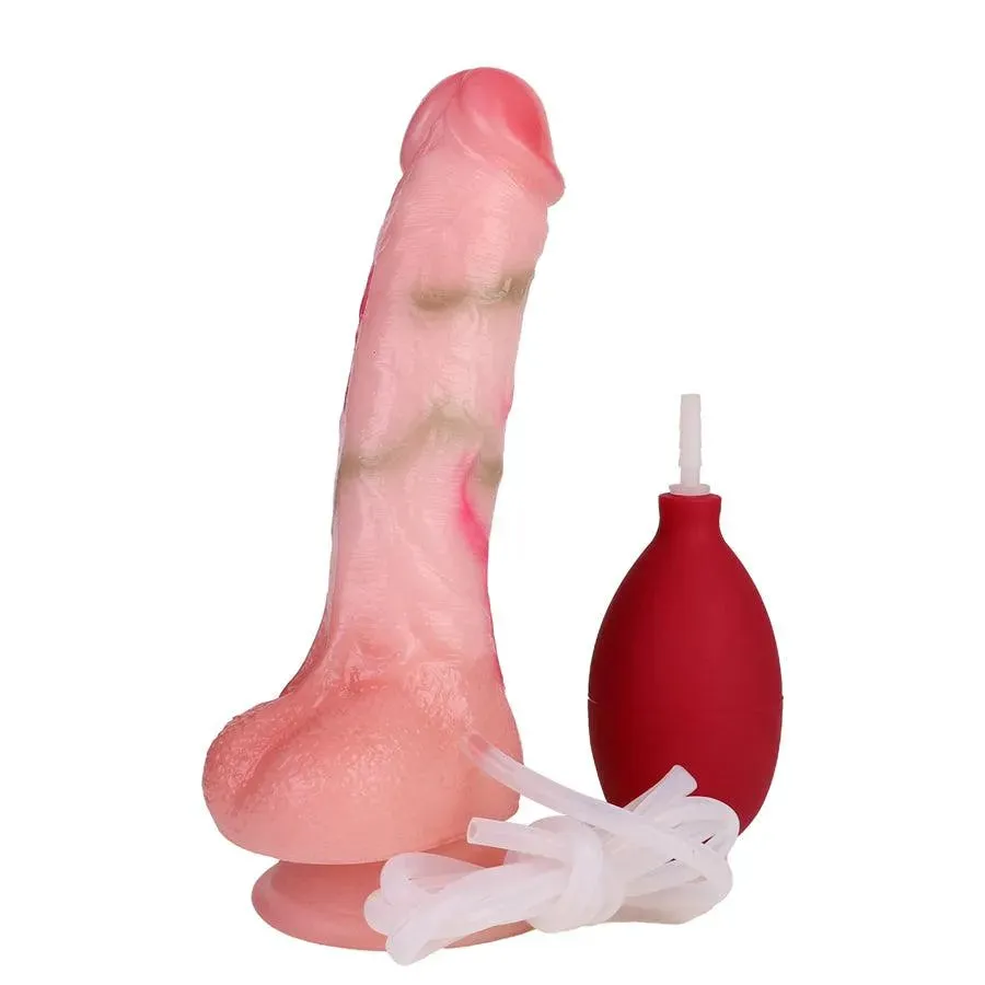 Premium Silicone Cumming Dildo