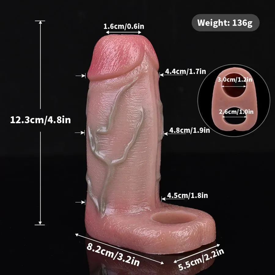 Premium Silicone Penis Extension Sleeve