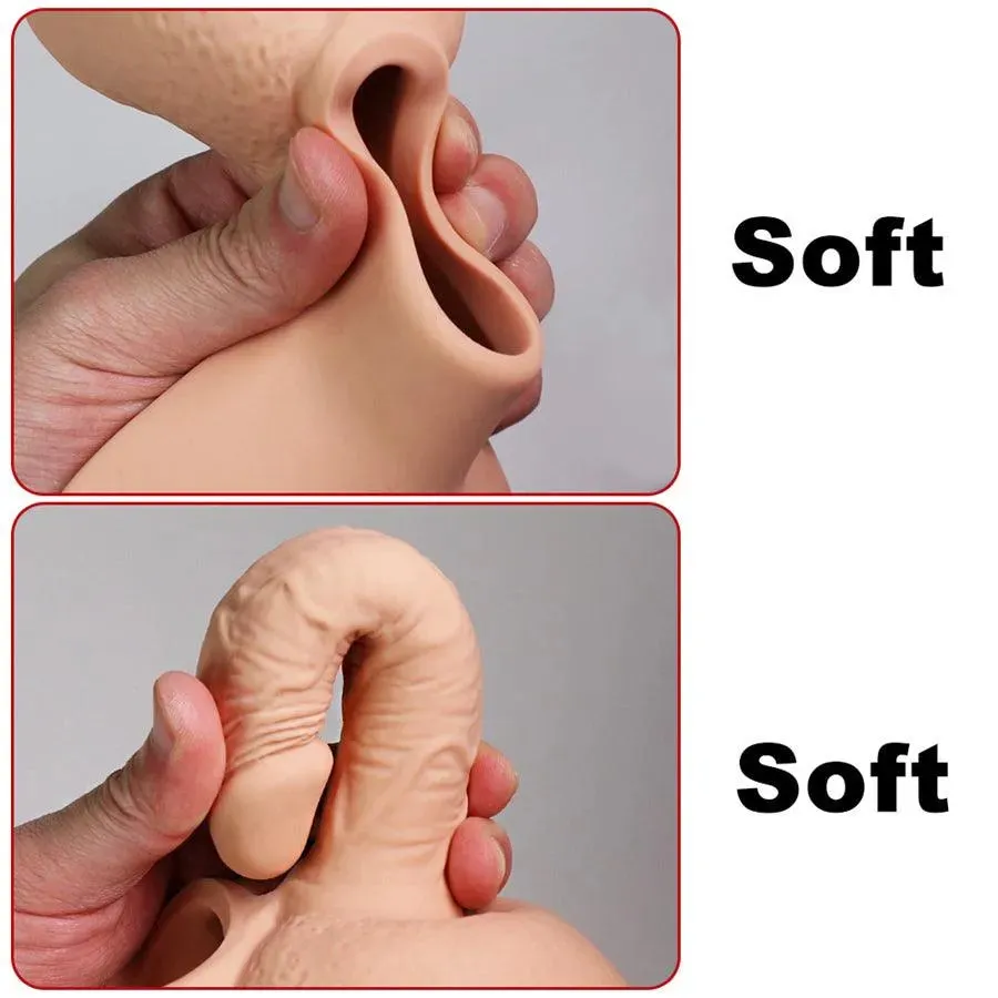 Premium Silicone Strap On Dildo