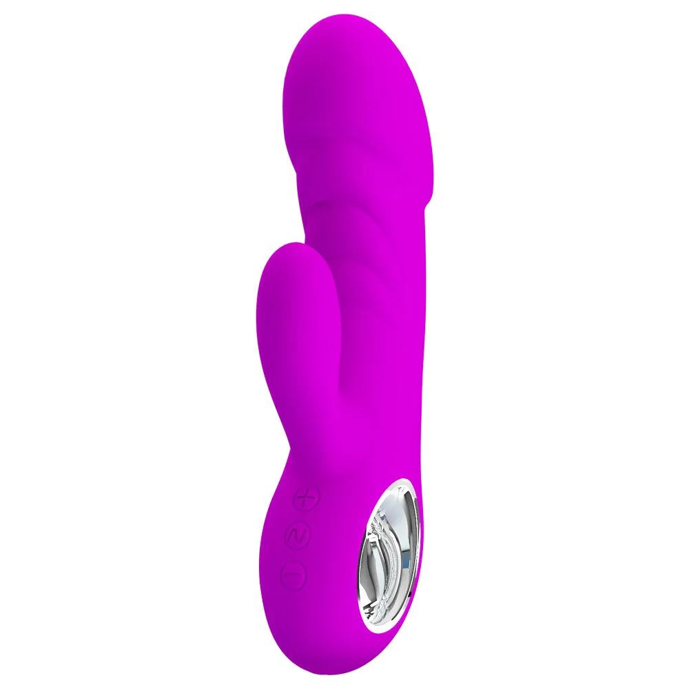 Pretty Love Ansel Thick Ridged Rabbit Vibrator