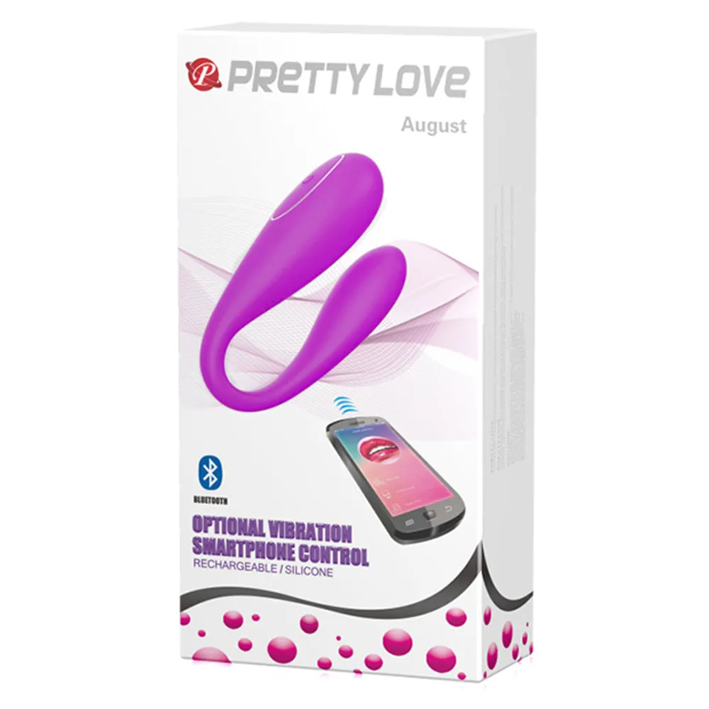 Pretty Love August App-Compatible Clitoral & G-Spot Massager