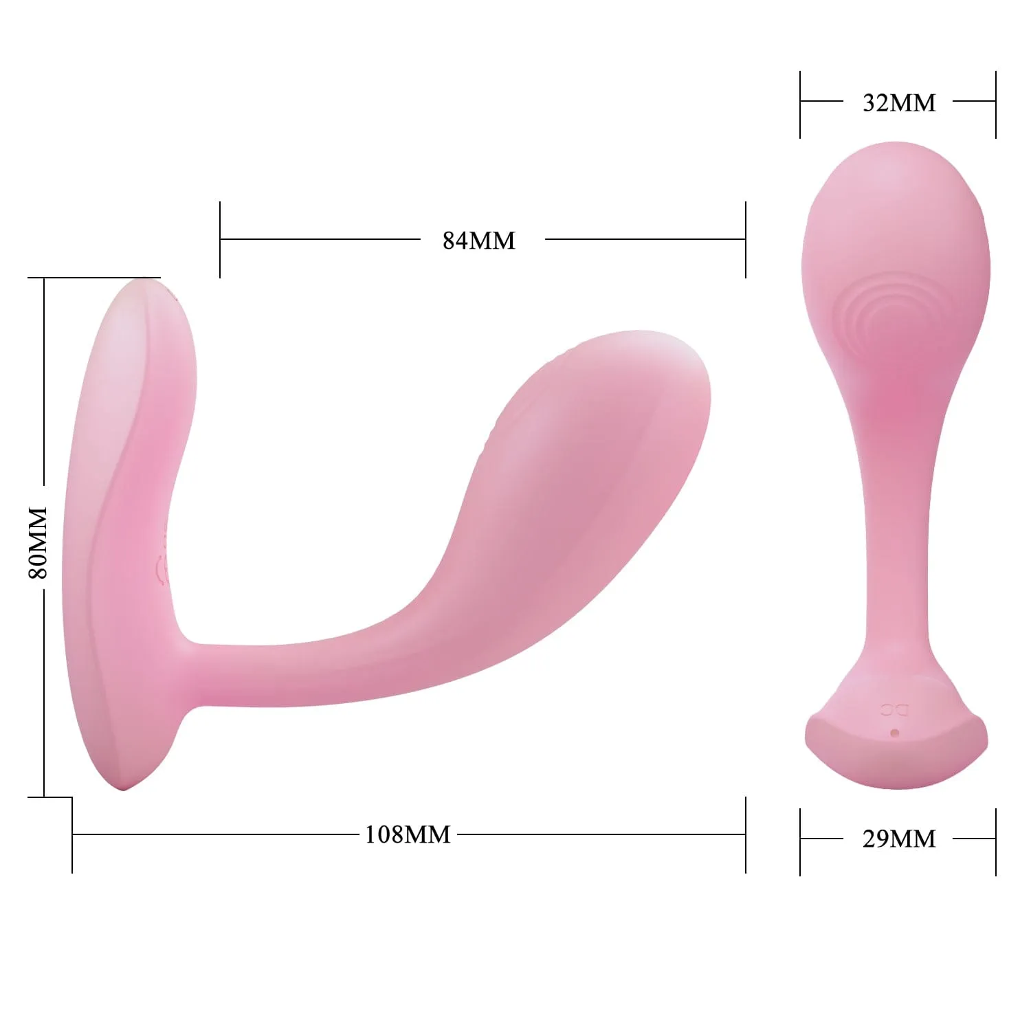 Pretty Love - Baird App-Controlled G Spot Vibrator (Pink)