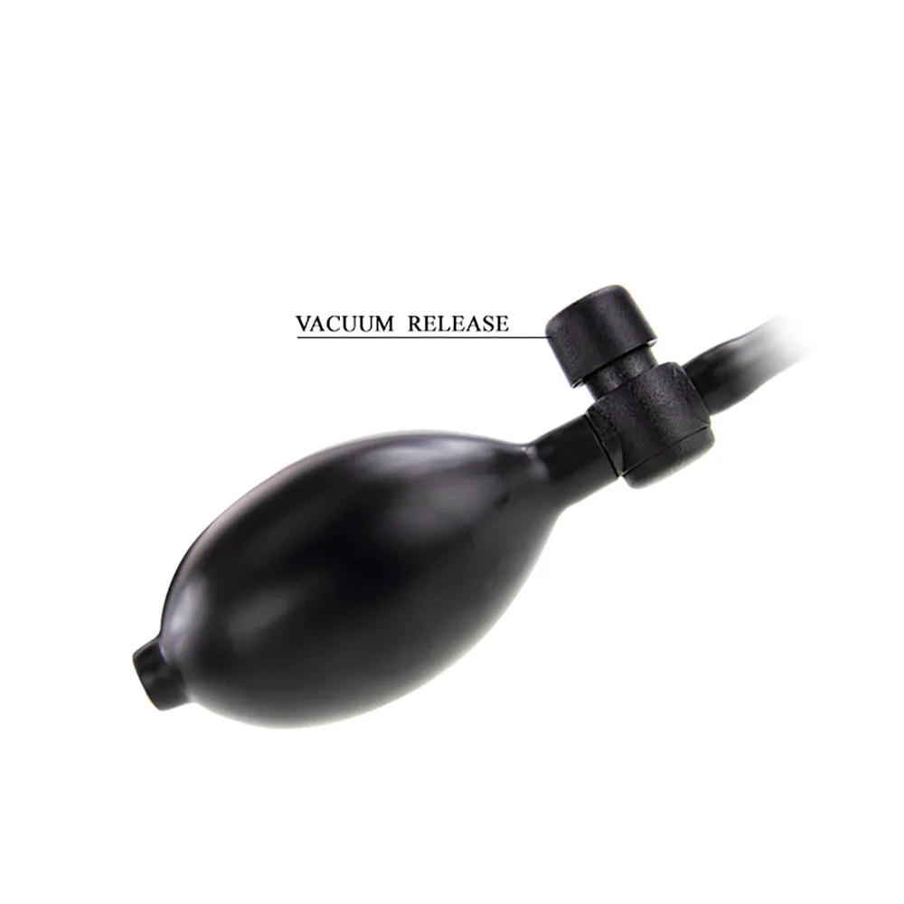 Pretty Love Inflatable Anal Plug II With Rolling Ball