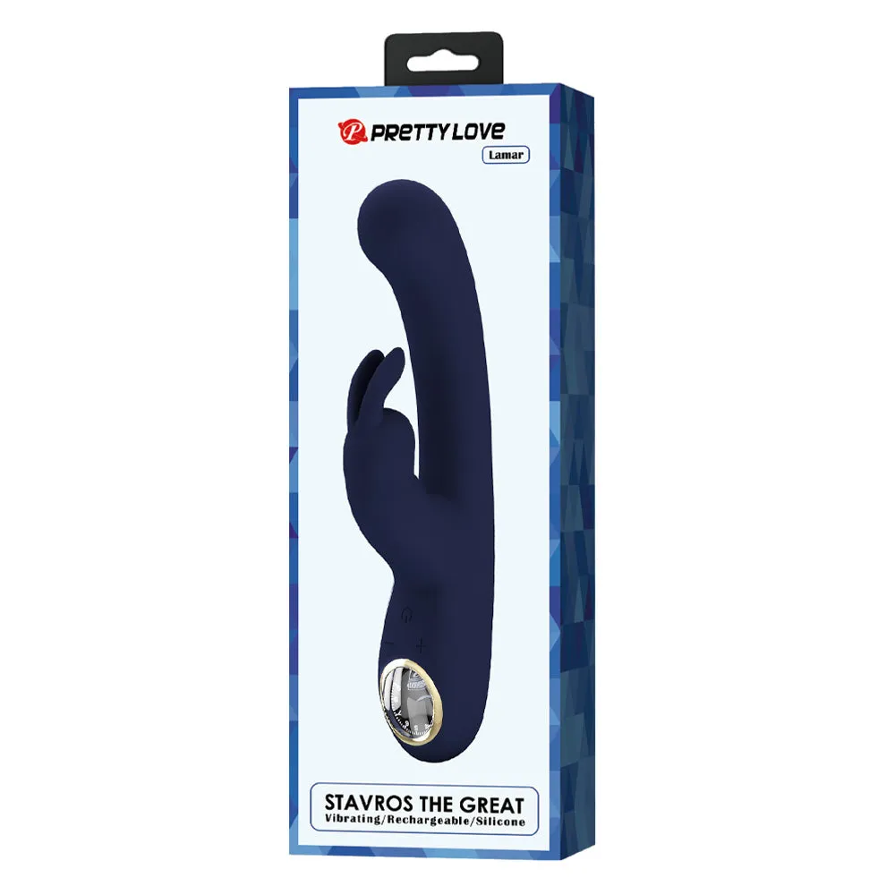 Pretty Love Lamar LED Display Rabbit Vibrator