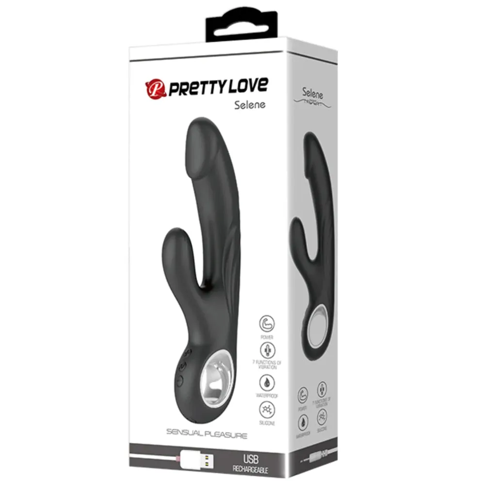 Pretty Love Selene Phallic Rabbit Vibrator