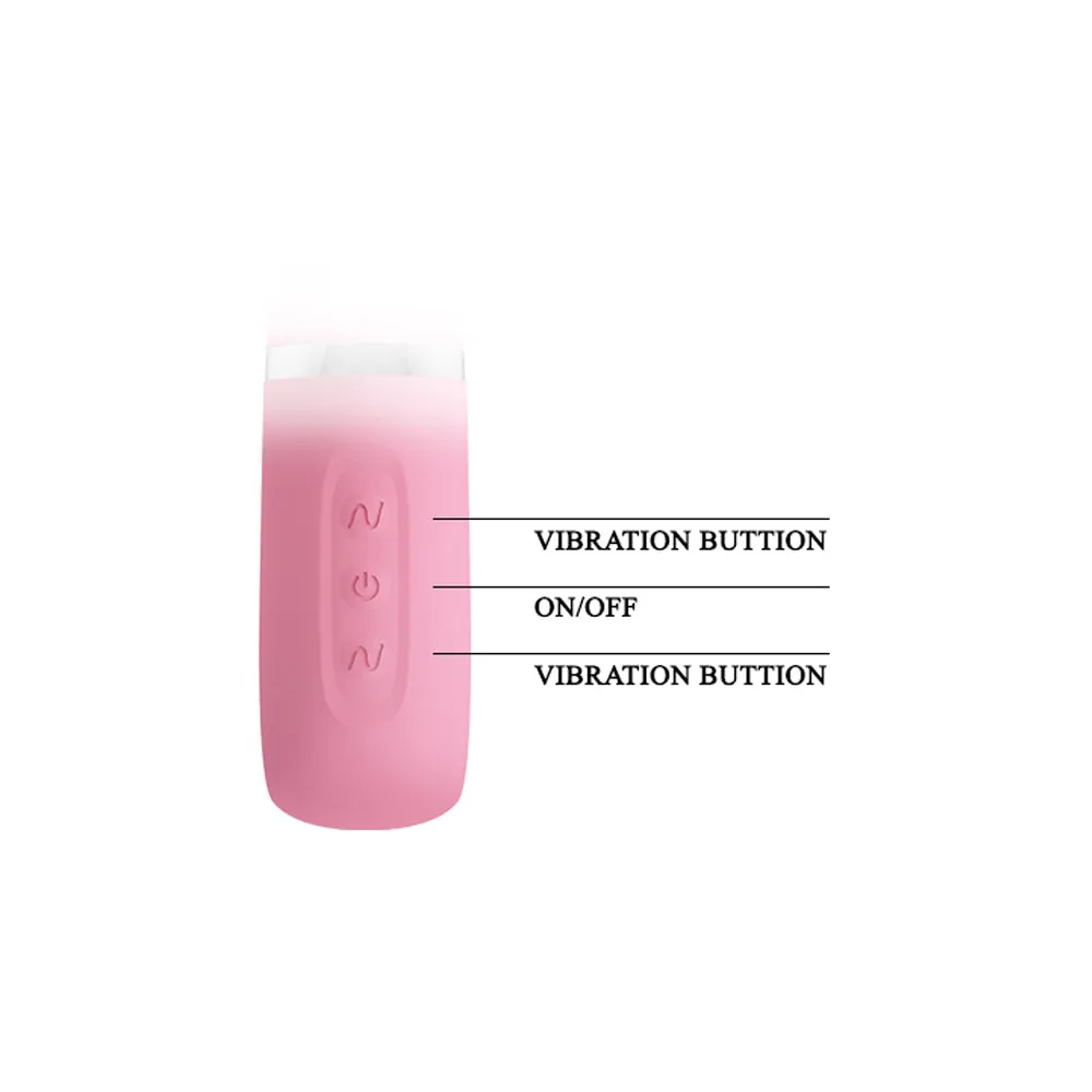 Pretty Love Thomas Dual-Density Silicone Rabbit Vibrator