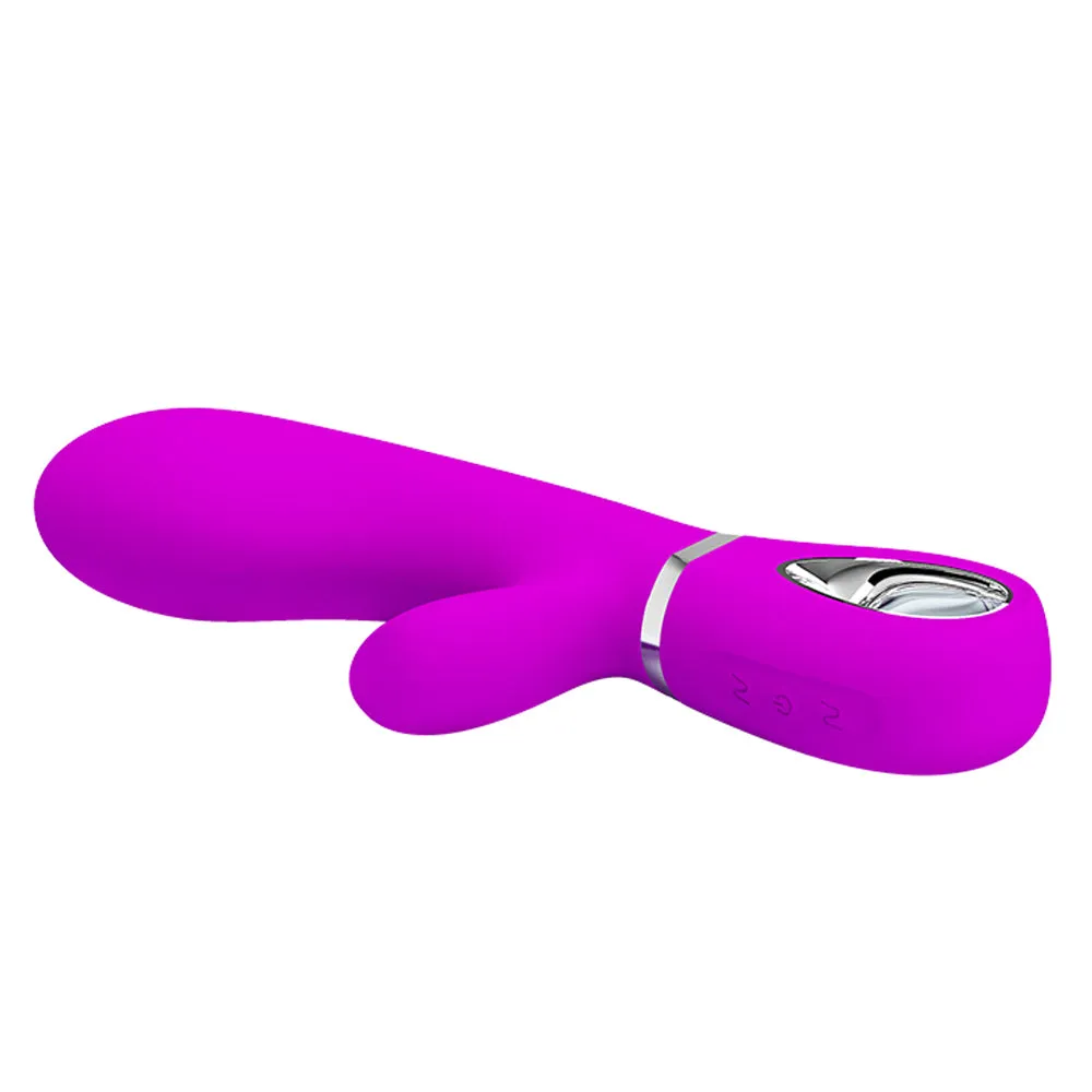 Pretty Love Thomas Dual-Density Silicone Rabbit Vibrator
