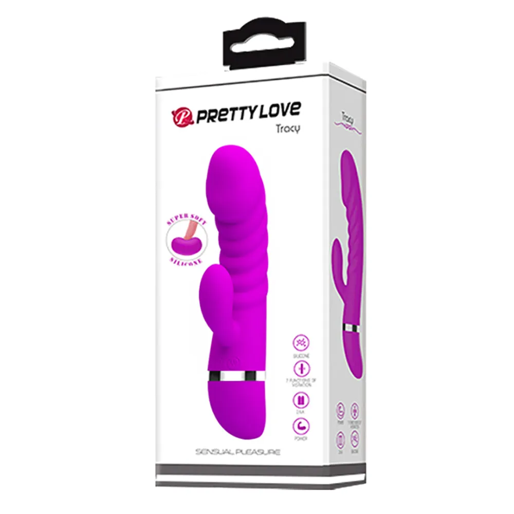 Pretty Love Tracy Ridged Rabbit Vibrator